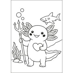 Axolotl szigonnyal