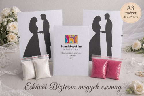 "Esküvői alap csomag + gyakorló szett" A3