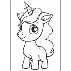 Cuki Unikornis (A5 sablon)