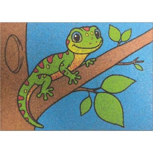 Gekko homokkép