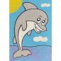 Delfin homokkép