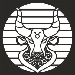 Bika Horoszkóp homokkép