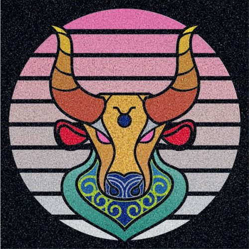 Bika Horoszkóp homokkép