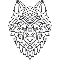 Sejtelmes farkas homokkép