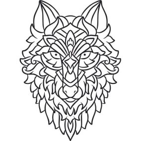 Sejtelmes farkas homokkép