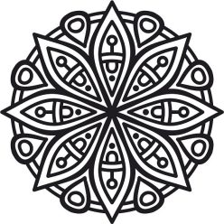 Mandala 10 homokkép