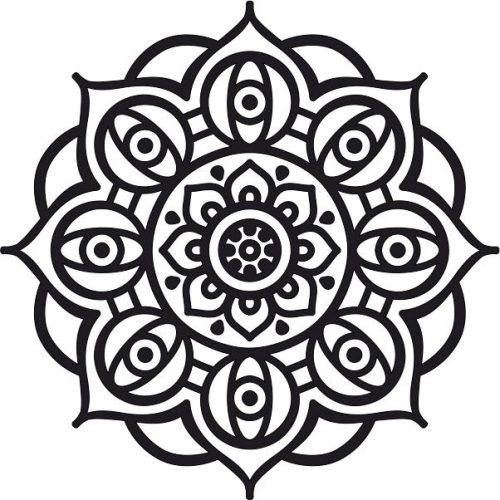 Mandala 11 homokkép