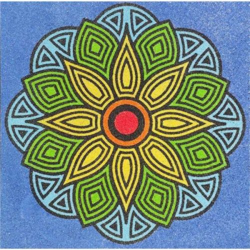 Mandala 12 homokkép