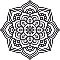 Mandala 3 homokkép
