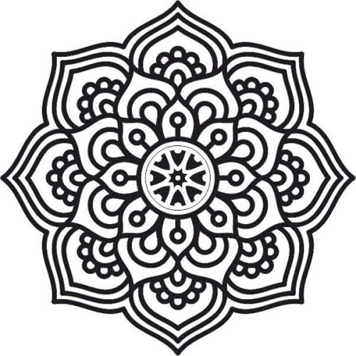 Mandala 3 homokkép