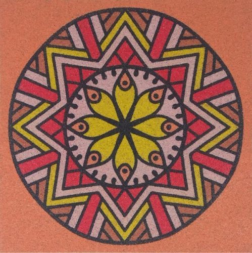 Mandala 4 homokkép