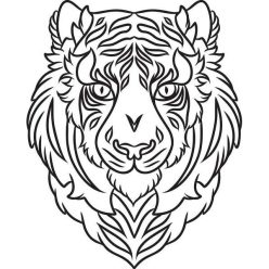 Lenyűgöző tigris - L (nagy)