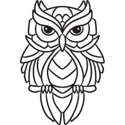 Bölcs bagoly - L (nagy)