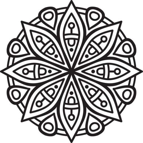 Mandala 10 nagyméretű - L (nagy)