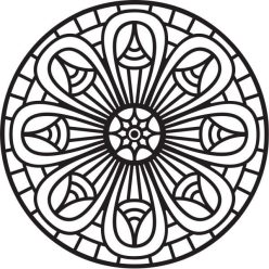 Mandala 2 nagyméretű - L (nagy)