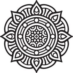 Mandala 9 nagyméretű - L (nagy)